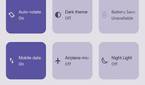 Android 12 DP3 new quick settings UI