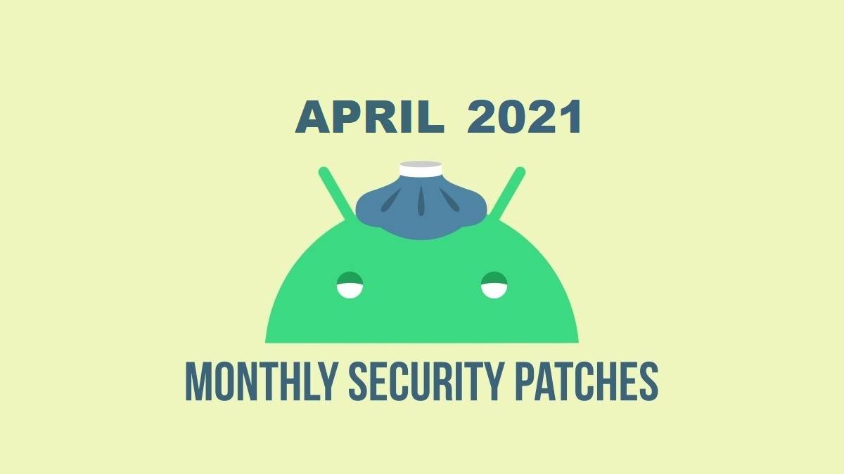 April 2021 security update