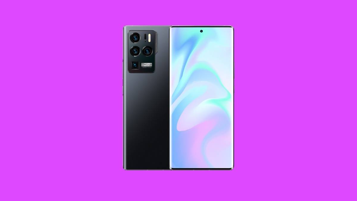 Axon 30 Ultra on purple background