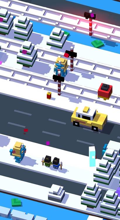 Crossy Road - snow