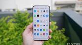 The Mi 11 Ultra's 6.8-inch display with quad curves
