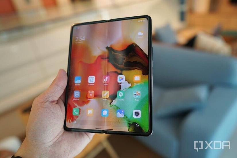 The Mi Mix Fold's inner 8-inch screen