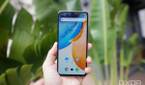 The Vivo V21 5G with a 6.4-inch OLED display.