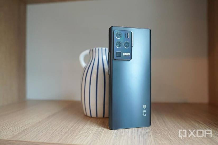 The ZTE Axon 30 Ultra's quad camera system. 