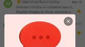 Chats tab pop-up