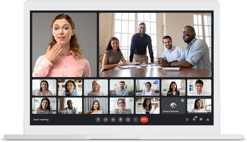 Google Meet New UI