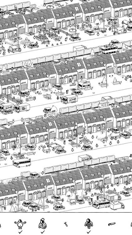 hidden folks - houses
