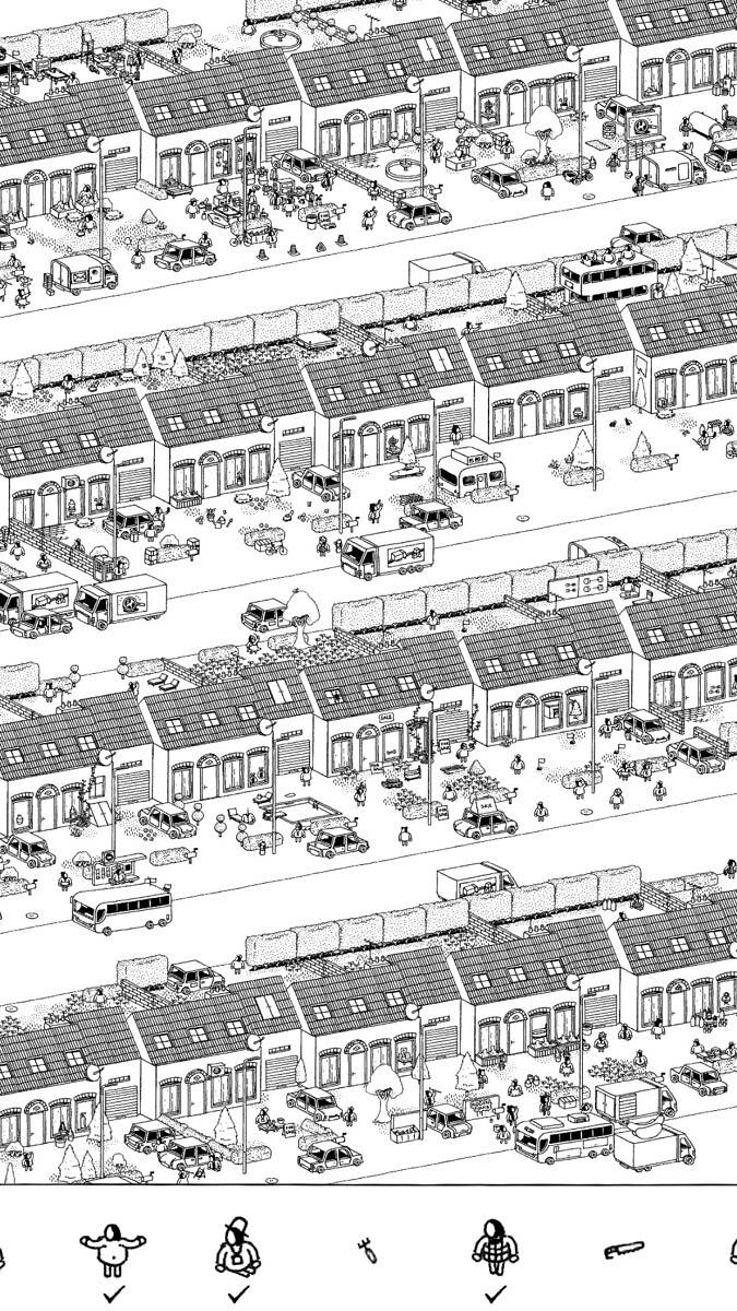 hidden folks - houses