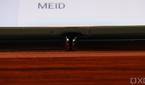Huawei Mate X2 teardrop hinge closeup