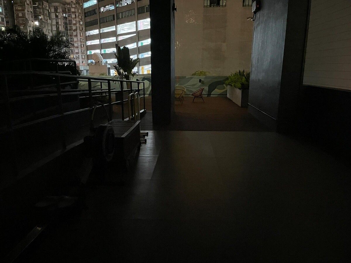 Dark shot captured by iPhone 12