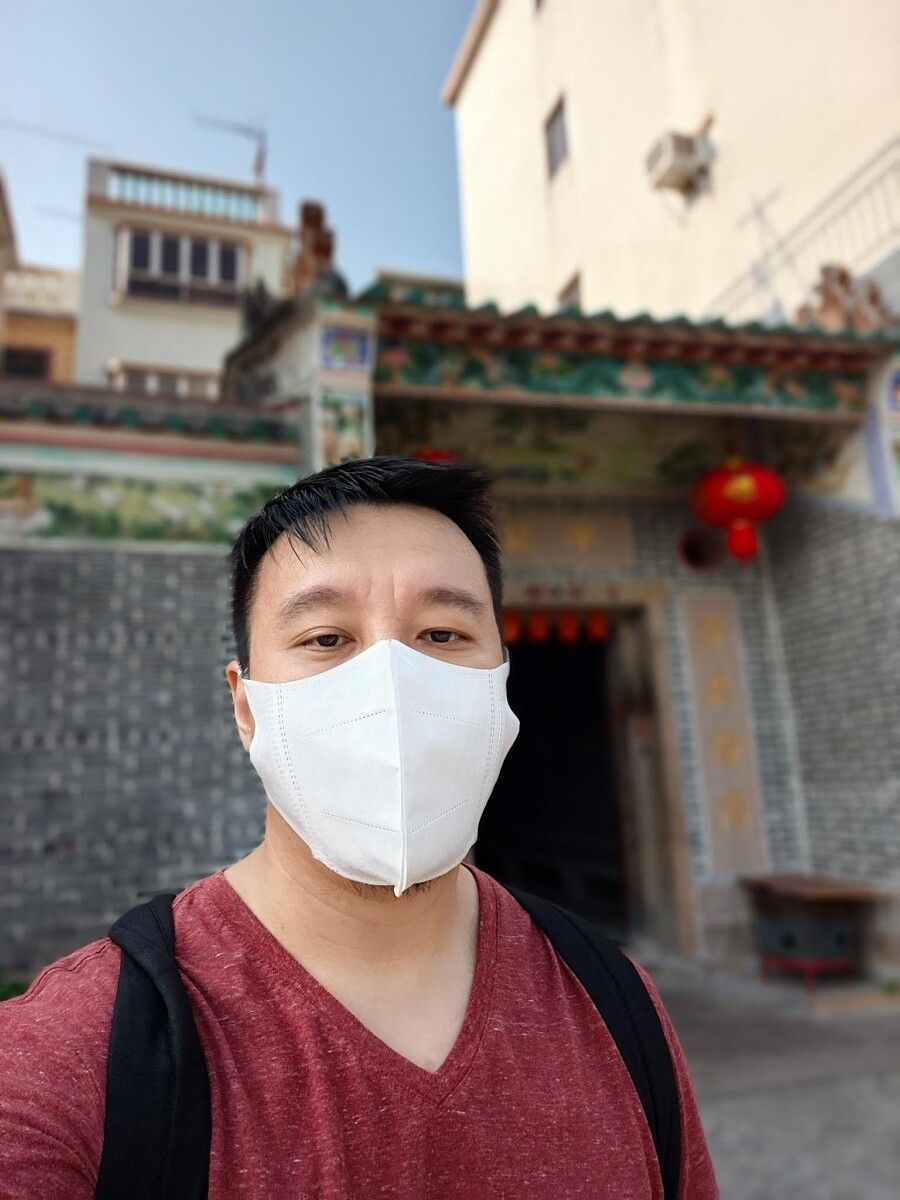 Vivo V21 5G portrait selfie
