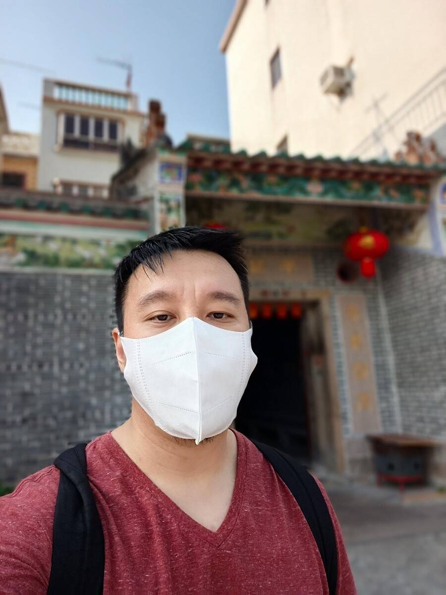 Vivo V21 5G portrait selfie