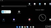 Android 12 dual pane home screen and taskbar