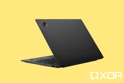Lenovo's premium business laptop. It's made out of carbon fiber, it's super-light, and it's great all-around.