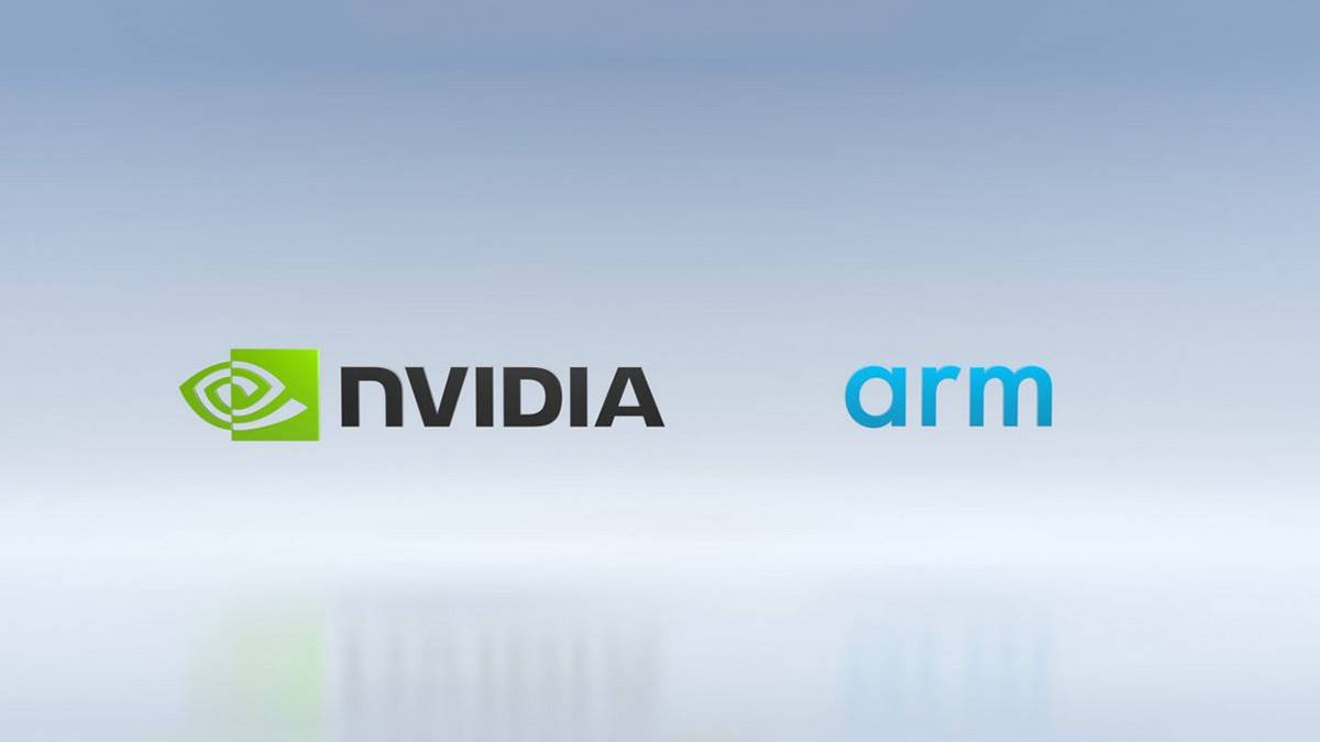 NVIDIA and ARM logo