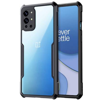If the clear hard case from Ringke is too expensive or you don't like the design, you can try this case from Riggear. It has a clear hardback along with black TPU bumpers along the edges for protection.