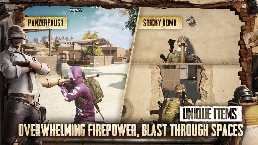 pubg mobile items