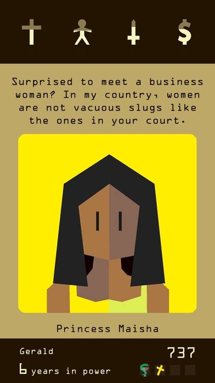 reigns - princess maisha