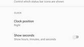 LineageOS 18.1 status bar settings