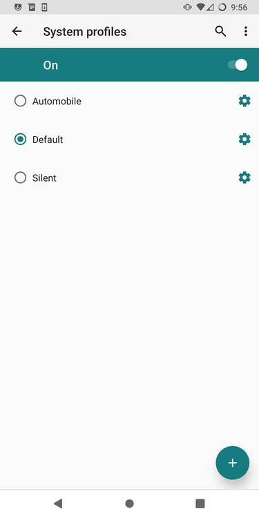LineageOS 18.1 system profiles