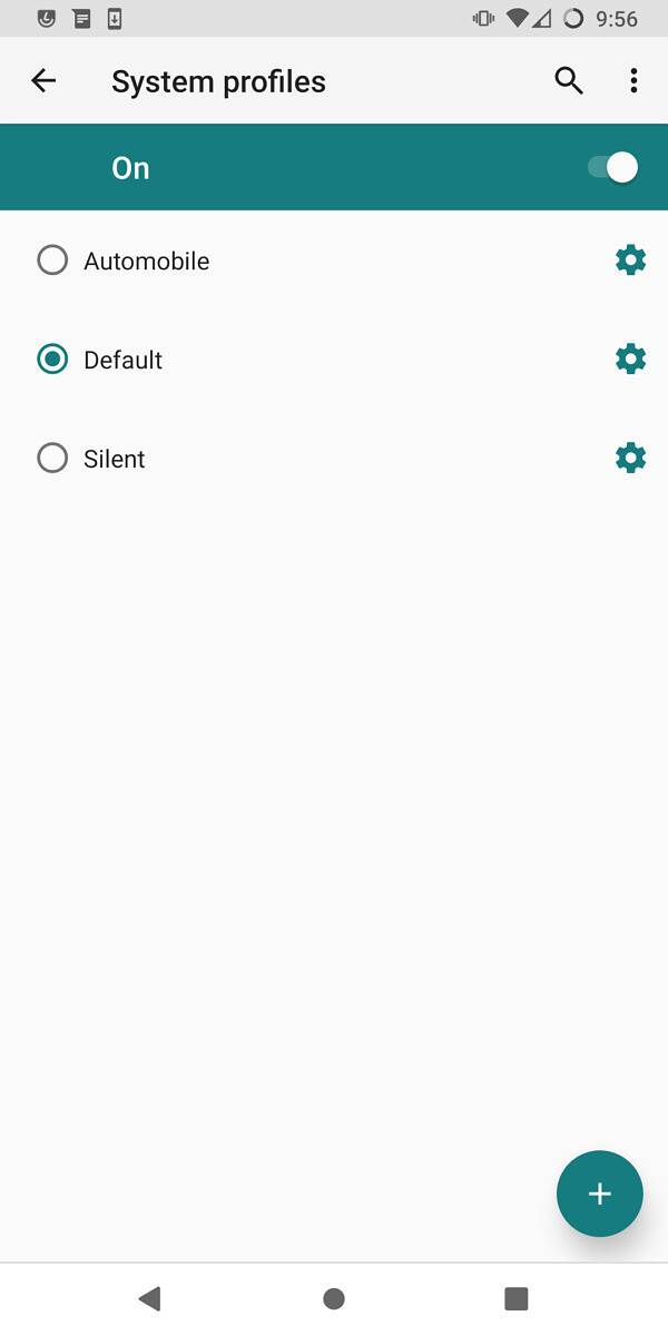 LineageOS 18.1 system profiles