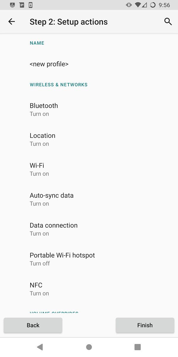 LineageOS 18.1 system profiles
