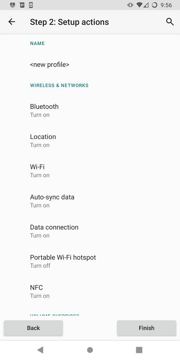 LineageOS 18.1 system profiles