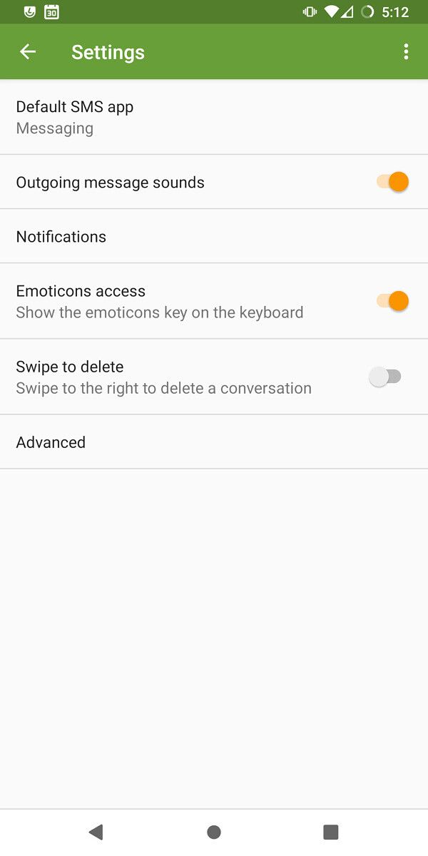 Messaging app on LineageOS 18.1