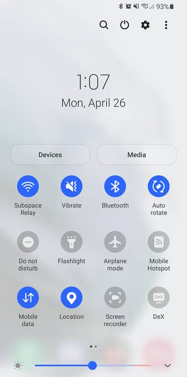 One UI 3.1 on the Samsung Galaxy S21