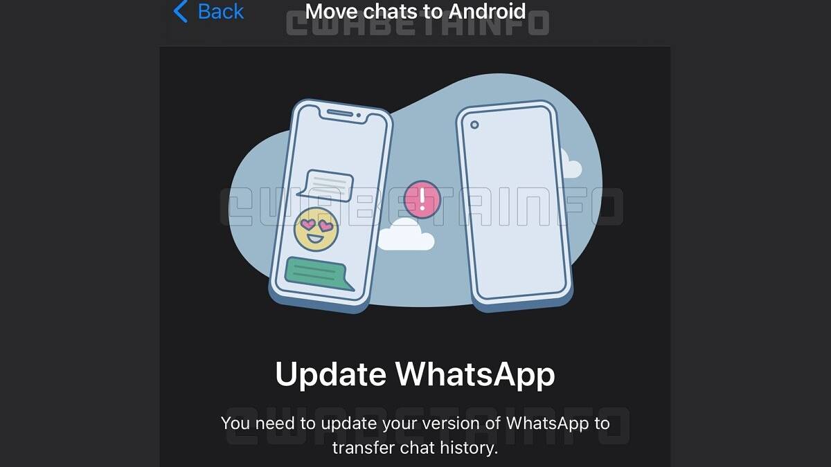 WhatsApp Chat History Migration