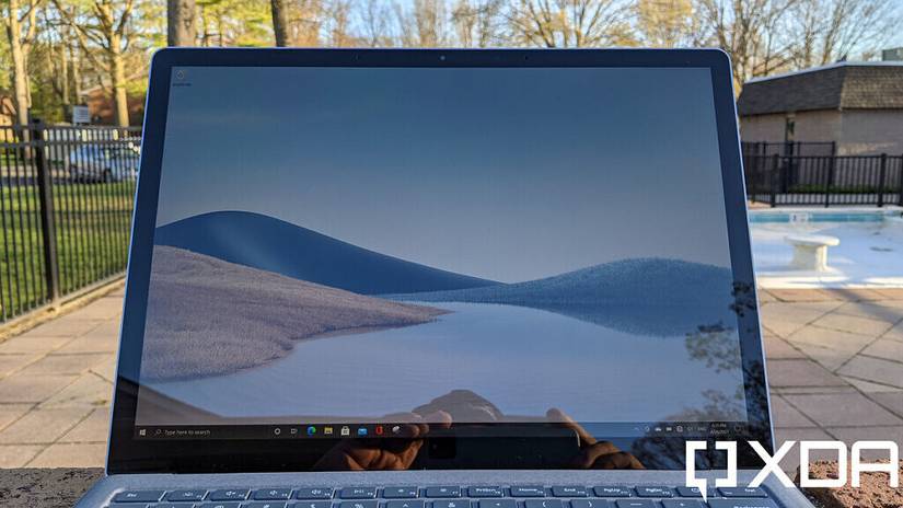 Surface Laptop 4 screen