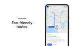 Google Maps eco-friendly route