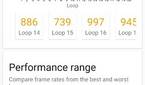 ASUS ZenFone 8 performance in 3DMark's Wildlife Extreme Stress Test with Dynamic Mode enabled