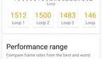 ASUS ZenFone 8 performance in 3DMark's Wildlife Extreme Stress Test with High-Performance Mode enabled