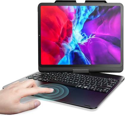 KOOWIEN offers several of the features found in other cases our the list, but with more color options. If you want a 360 degree swivel, backlit keys, and a stylish design then this is the case for you.