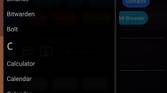 AIO launcher minimal app list
