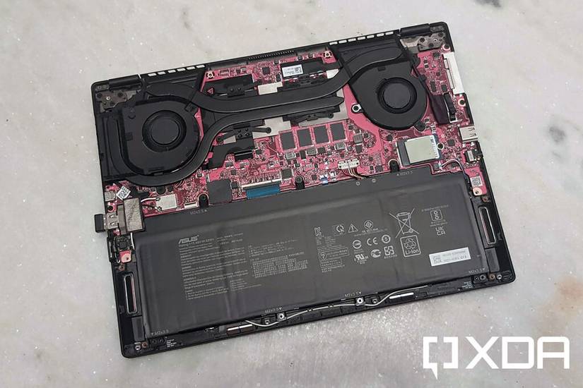 ASUS ROG FLow X13 internals