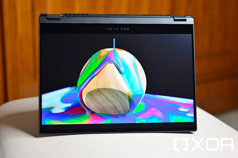 ASUS ROG Flow X13 display tent mode