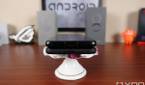 ASUS ZenFone 8 on top of the Google Pixel 4
