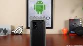 ASUS ZenFone 8 in the RhinoShield SolidSuit case (rear view)