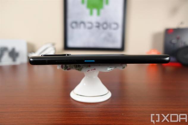 A left-side view of the ASUS ZenFone 8