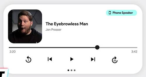 Android 12 new music widget