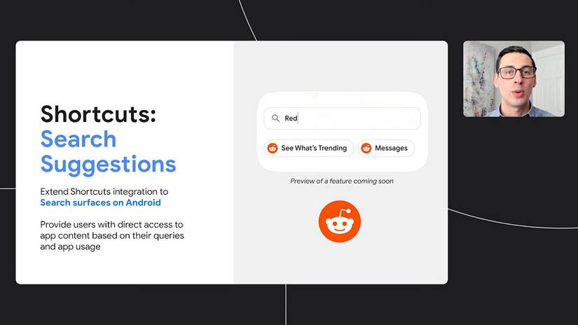 Android 12 search suggestions