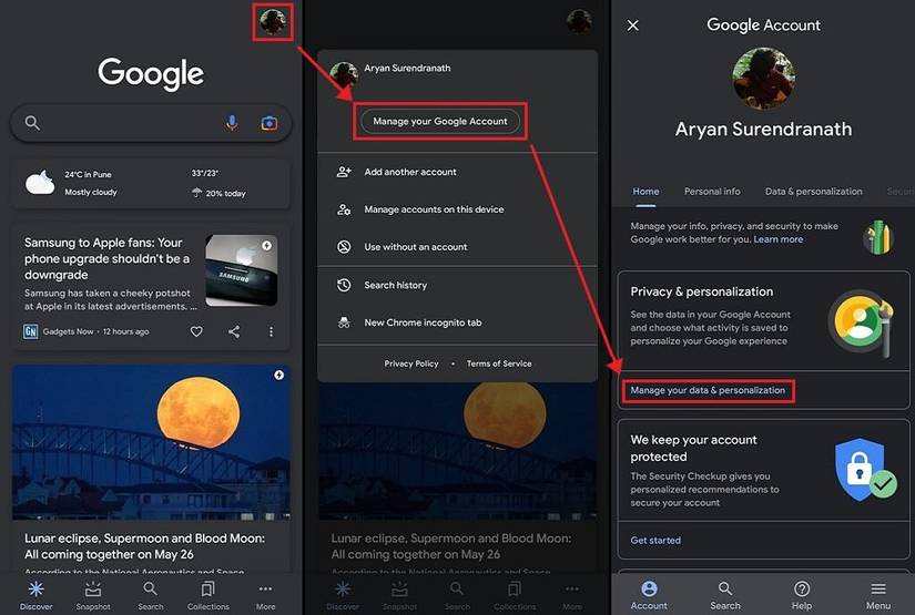 Auto Clear Android How to turn on Auto Delete for Google to automatically delete your ...
