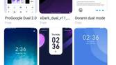 Search for a supported theme within the Themes app