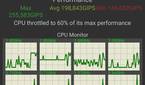 ASUS ZenFone 8 performance in CPU throttling test with dynamic mode enabled