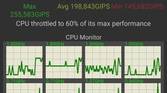 ASUS ZenFone 8 performance in CPU throttling test with dynamic mode enabled