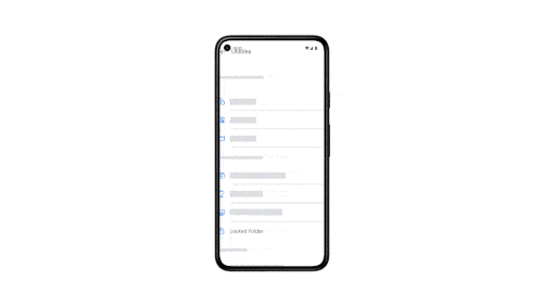Google Photos locked folder
