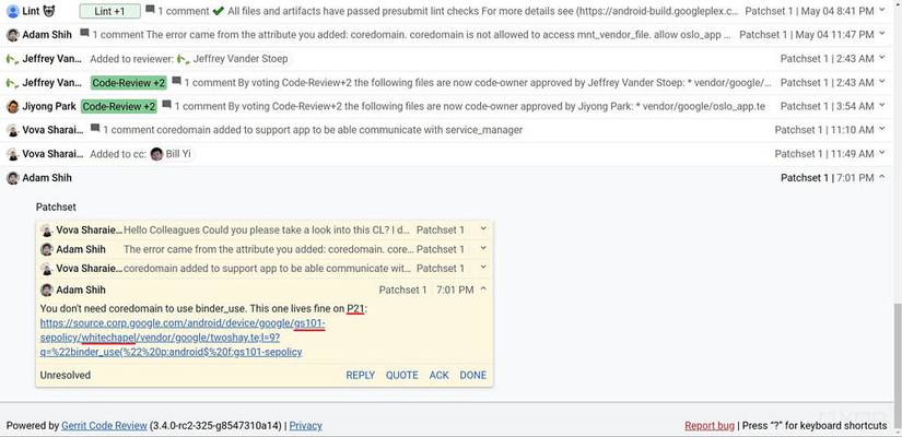 Comment hinting the Google Pixel 6 will have whitechapel GS101 chip