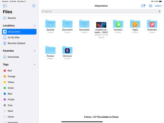 Apple's Files app is a serviceable filing system
